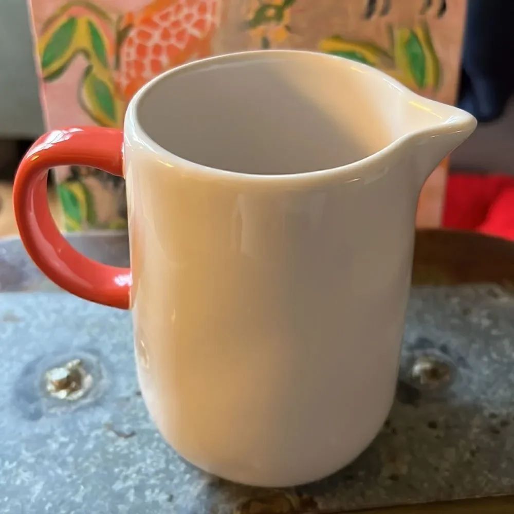 Rae Dunn Mini Syrup Pitcher - Picture 2 of 5